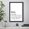Karaca Home Love Çerçeve Görünümlü Tablo