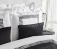 Karaca Home White Collection Bruce Yatak Runner Set Siyah