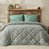 Karaca Home Laya Ağır Yün Flanel Çift Kişilik Yorgan 195x215 cm Mint