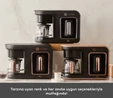 Karaca Hatır Plus 5 in 1 Essential Közde ve Sütlü Türk Kahvesi ve Filtre Kahve Makinesi Black Copper