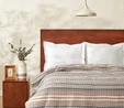 Karaca Home Flow Çizgili Tek Kişilik Waffle Pike 160x230 cm İndigo