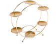 Karaca Nathalie İkram Standı 30x30x25 cm Gold