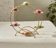 Karaca Nathalie İkram Standı 30x30x25 cm Gold