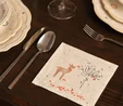 Karaca Home New Year Sniffing Deer 20'li Kağıt Peçete