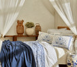 Karaca Home Tina %100 Pamuk Çift Kişilik Nevresim Pike Set