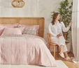 Karaca Home Anna Tek Kişilik Müslin Summer Comfort Pudra