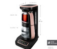 Karaca Çaysever Robotea Pro Connect 4 in 1 Konuşan Cam Çay Makinesi Rosegold