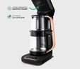 Karaca Çaysever Robotea Pro 4 in 1 Konuşan Cam Çay Makinesi Black Copper