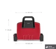 Karaca Future Essential Tost Makinesi Matte Red 1800 W 4 Dilim Kapasiteli