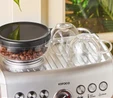 Karaca Coffee Art Barista Kahve Öğütücülü, Süt Köpürtücülü, 15 Bar Basınçlı Espresso, Latte, Cappuccino, Americano Makinesi Silver 2L 1450W