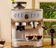 Karaca Coffee Art Barista Kahve Öğütücülü, Süt Köpürtücülü, 15 Bar Basınçlı Espresso, Latte, Cappuccino, Americano Makinesi Silver 2L 1450W