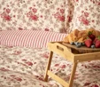 Karaca Home Luis Kırmızı %100 Pamuk Flanel Çift Kişilik Nevresim Takımı 