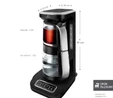 Karaca Çaysever Robotea Pro Connect 4 in 1 Konuşan Cam Çay Makinesi Silver