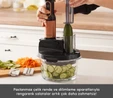 Karaca Mastermaid Prosteel Uzun Blender Ayaklı 6 Bıçaklı Cam Mutfak Robotu 2500W Black Copper