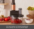 Karaca Mastermaid Prosteel Uzun Blender Ayaklı 6 Bıçaklı Cam Mutfak Robotu 2500W Black Copper