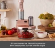Karaca Mastermaid Prosteel Uzun Blender Ayaklı 6 Bıçaklı Cam Mutfak Robotu 2500W Rosegold