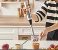 Karaca Mastermaid Prosteel Blender Seti Soft Cream-Inox 1500W