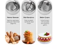 Karaca Mastermaid Chef Pro Çift Kollu Hamur Yoğurma Makinesi Matte Black Silver 1750 W 5L