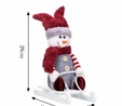 Karaca Home New Year Velvet Snowman With Slide 