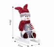 Karaca Home New Year Velvet Snowman With Slide 