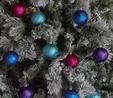 Karaca Home New Year Colorful Ağaç Süsü Seti 12 Parça 6 cm