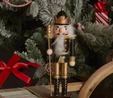 Karaca Home New Year Yılbaşı Nutcracker With Gold Hat 25 cm