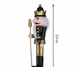 Karaca Home New Year Yılbaşı Nutcracker With Gold Hat 25 cm