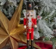 Karaca Home New Year Yılbaşı Nutcracker With Drums 36 Cm