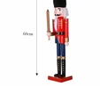 Karaca Home New Year Yılbaşı Nutcracker With Sword 66 Cm