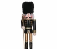 Karaca Home New Year Yılbaşı Nutcracker With Black Hat 25 cm