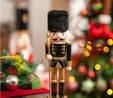 Karaca Home New Year Yılbaşı Nutcracker With Black Hat 25 cm