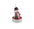 Karaca Home New Year Snowman 3'lü Tealight Mum 