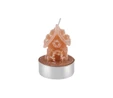 Karaca Home New Year 24 Ginger House 3'lü Tealight Mum 18x5x6 Cm