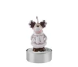 Karaca Home New Year Yılbaşı Reindeer 3'lü Tealight Mum 14x9,3x6 cm