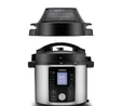 Karaca Cooker 2 in 1 Çok Amaçlı Basınçlı Pişirici Akıllı Elektrikli Düdüklü Tencere ve Airfryer Silver 6L