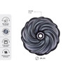 Karaca Diamond Pare Döküm Kek Kalıbı 24cm