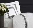 Karaca Home White Collection Juanita 80 Tel %100 Pamuk Çift Kişilik Percale Nevresim Takımı Nakışlı Beyaz