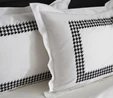 Karaca Home White Collection Juanita 80 Tel %100 Pamuk Çift Kişilik Percale Nevresim Takımı Nakışlı Beyaz