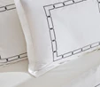 Karaca Home White Collection Diane 80 Tel %100 Pamuk Çift Kişilik Percale Nevresim Takımı Nakışlı Beyaz 