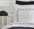 Karaca Home White Collection Diane 80 Tel %100 Pamuk Çift Kişilik Percale Nevresim Takımı Nakışlı Beyaz 