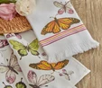 Karaca Home Butterfly %100 Pamuk 2 Parça Mutfak Havlusu