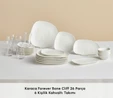 Karaca Forever Bone Cliff 26 Parça 6 Kişilik Kahvaltı Takımı