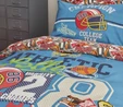 Karaca Home Young College Team %100 Pamuk Tek Kişilik Fitted Nevresim Takımı