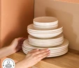 Karaca Stream Bone Belinda 24 Parça 6 Kişilik Yemek Takımı
