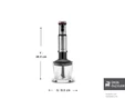 Karaca Inox Quick Mix Hız Ayarlı 1300W El Blender Set - 9637B