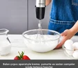 Karaca Inox Quick Mix Hız Ayarlı 1300W El Blender Set - 9637B