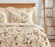 Karaca Home Embrace %100 Pamuk Çift Kişilik Saten Nevresim Takımı Bej 