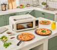 Karaca Vintage Craft Pizza Makinesi ve Airfryer Cream