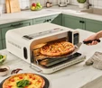 Karaca Vintage Craft Pizza Makinesi ve Airfryer Cream