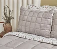 Karaca Home Lorrie Tek Kişilik Baskılı Tedy Comfort Set Gri